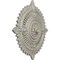 Ekena Millwork Haylynn Ceiling Medallion (Canopies up to 1 1/4"), 29 1/8"OD x 1 1/4"ID x 4"P, Pot of Cream Crackle CM29HYPCC - alternate 5